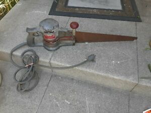 JARVIS  WELLSAW 400  (CK PICKS CAREFULLY) NO RETURNS PLEASE -WORKING- 16&#034; BLADE