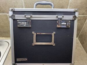 Locking Personal File Organizer Tote Box Letter Size 13.25W, 11.5H, 7D
