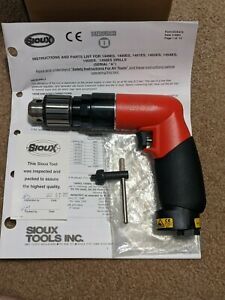 Sioux Tools Pneumatic Drill, 6,000 RPM, Model 1456ES, New