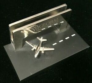 Global Elite Group Aviation   Advertising Transportation Card Holder Airplanes