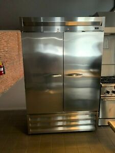 Beverage Air KR48-1AS 54-inch, two door stainless steel refrigerator