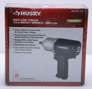 Husky High-Low Torque 1/2&#034; Impact Wrench 800FT-LBS H4470 - Brand NEW