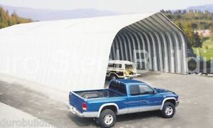 DuroSPAN Steel 30&#039;x46&#039;x16&#039; Metal Garage DIY Home Building Kits Open Ends DiRECT