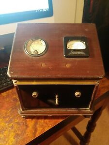 Vintage Weston milliamperes DC Company. Demo box.