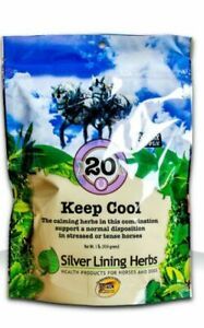 SILVER LINING HERBS #20 Keep Cool Normal Nerve Impulse Horse Equine 1 Pound