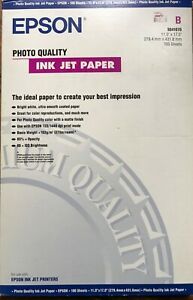 Lot of 2 Box EPSON S041070 Photo Paper, Bright White 1117 Ultra (150 ) Paper