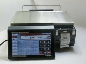 BIZERBA XC 100 LCD COMPUTING DIGITAL DELI WEIGHT SCALE WUBR-508N T8-WH