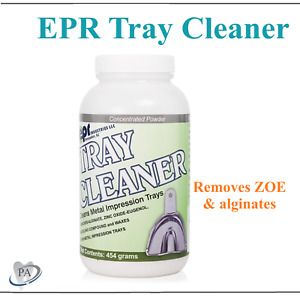 Dental EPR Tray Cleaner, Removes ZOE &amp; Alginate from Impression Trays, 454 gram
