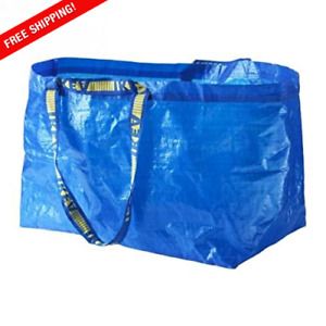 Shopping Bag, Large, Blue, Set Of 5 A Truly Utilitarian And Versatile Tote Bag