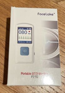 Heart Facelake FL10 Portable ECG/EKG Monitor with Bluetooth for iOS and Android