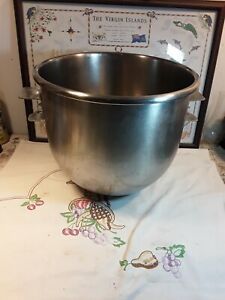 Vintage Hobart 30 Qt Stainless Steel Commercial Mixing Bowl