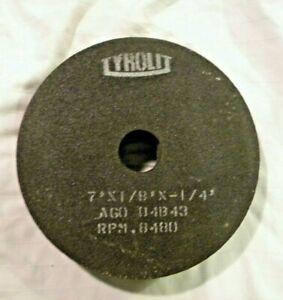 Cincinnati Tyrolit Cut-Off Wheel 7&#034; x 1/8&#034; x 1/4&#034; Lot of 12 For Metal Cutting