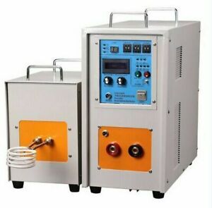 15KW 30-80KHz Dual Station High Frequency Induction Heater Furnace LH-15AB sJ