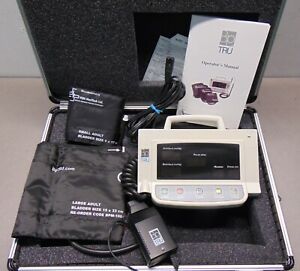 BpTRU BPM-200 Automatic Blood Pressure Monitor With Power Supply, Cuffs and Case