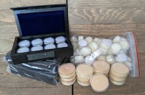 Lot of Foam Jars and Cases for Gemstones