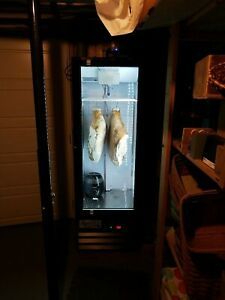 Avantco beverage refrigerator (or meat curing cabinet) w/LED interior lighting