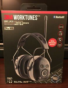 3M WorkTunes Bluetooth Hearing Protection Headphones w/Lithium Ion Battery