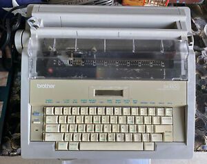 Brother GX-8500 Electric Correctronic Word Processing Typewriter; Pwrs On