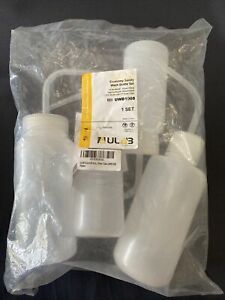 ULAB Scientific Economy Safety Wash Bottle Set Wide-Mouth 250ml&amp;500ml 2pcs fo...