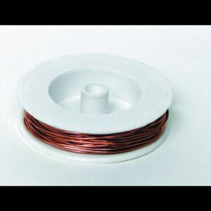 UNITED SCIENTIFIC WBC018 - 1LB Soft Bare Copper Wire,18-Gauge,1-Pound