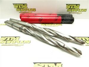 NEW LOT OF 2 CARBIDE TIPPED 3MT COUNTERBORE DRILLS 7/8&#034; DIA FERGUSON