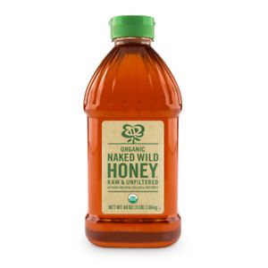 NAKED WILD HONEY BB5602 Naked Wild Organic Raw Honey 48 oz., PK6
