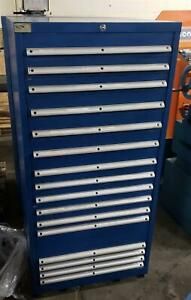 Lista 16 Drawer Cabinet 28&#034; x 28&#034; x 59 1/2&#034;