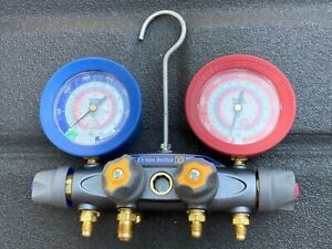 Yellow Jacket 46038 Brute II Test &amp; Charge Manifold - excellent cond / no hoses