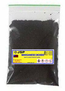 1-Pound Manganese Dioxide- Gold Recovery - Flux Smelting-Refining-Silver-Clean