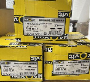 Box Of 25 FLEXOVIT 66252831176 A 30 S-BF42 GP Cutting Wheel 125x3.4x22.23