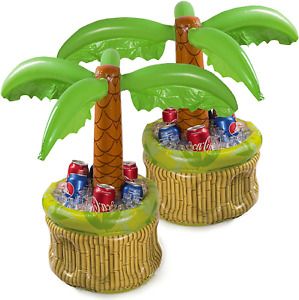 Top Race 2 Pack 26&#034; Inflatable Cooler, Beer Cooler for Parties, Luau Party Suppl