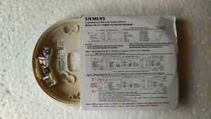 1x Siemens DB-11 Smoke Dectector Base 8853