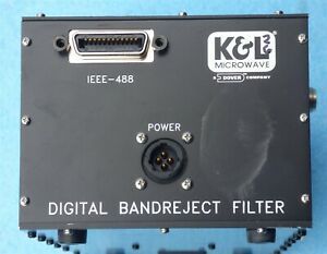 K&amp;L Microwave D5TNF-00004 Digital Bandreject Filter