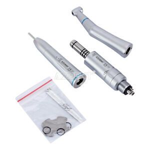 Dental M4 Low Speed Contra Angle+Air Motor+Straight Handpiece Inner Water Set