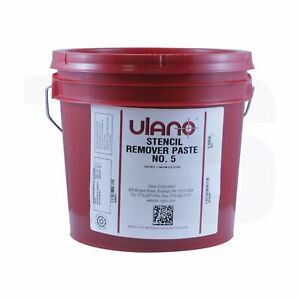 Ulano 5 Emulsion and Stencil Remover Paste for Screen Printing / Reclaim GSRP5