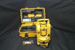 Topcon AG-20B Survey Transit Lenses Good With Case -A3