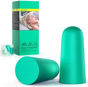 DEYKO Ultra Soft Foam Earplugs for Sleeping, 60 Pair Comfortable Noise Cancellin