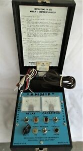 Annie Model A-13 HVAC Relay Capacitor Component Analyzer in Case