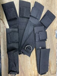 Bulk 6  nylon sheaths, flashlight, baton