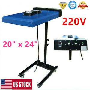 6000W 20&#034;x24&#034; Automatic Infrared IR Flash Dryer and Sensor for Screen Printing