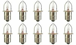 CEC Industries PR15 Bulbs, 4.82 V, 2.41 W, P13.5s Base, B-3.5 shape (Box of 10)