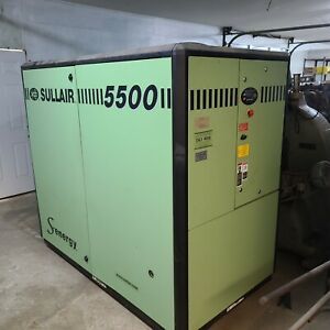 Sullair 5500 Screw compressor - very low hours - 5509 with Air Dryer and Tank