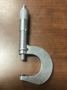 Starrett 1&#034; Outside Micrometer, Model 1230