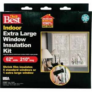 Do it Best 62 In. x 210 In. Indoor Shrink Film Window Kit V75HDB  - 1 Each