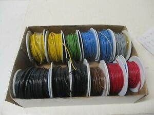 Alpha 24 AWG &amp; 22 Gauge Stranded Hook Up Wire Lot See Details Below