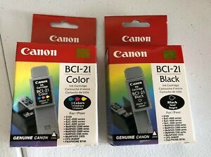 Canon BCI - 2 1 Set Of Two Ink Cartridges Color/ Black