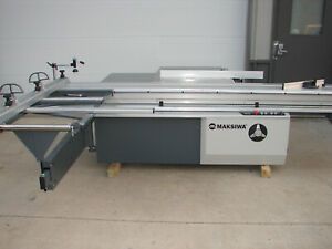 *READ* New Maksiwa Sliding Panel Table Saw 126&#034; with Tilting Blade  *READ*