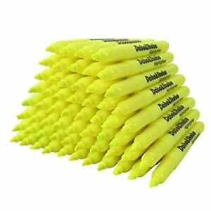 Yellow highlighter, 60 Pack -bright color, chisel tip, for Adults Kids Highlight