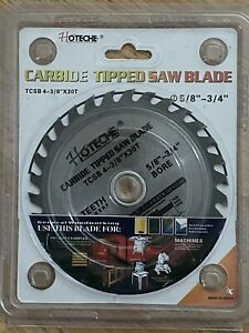 Hoteche Carbide Tipped Saw Blade 4-3/8 30T