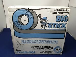 Mooney Big Stick Non Asphaltic Reinforced Tape 3 Way Reinforced 8 Roll 70mm 375&#039;